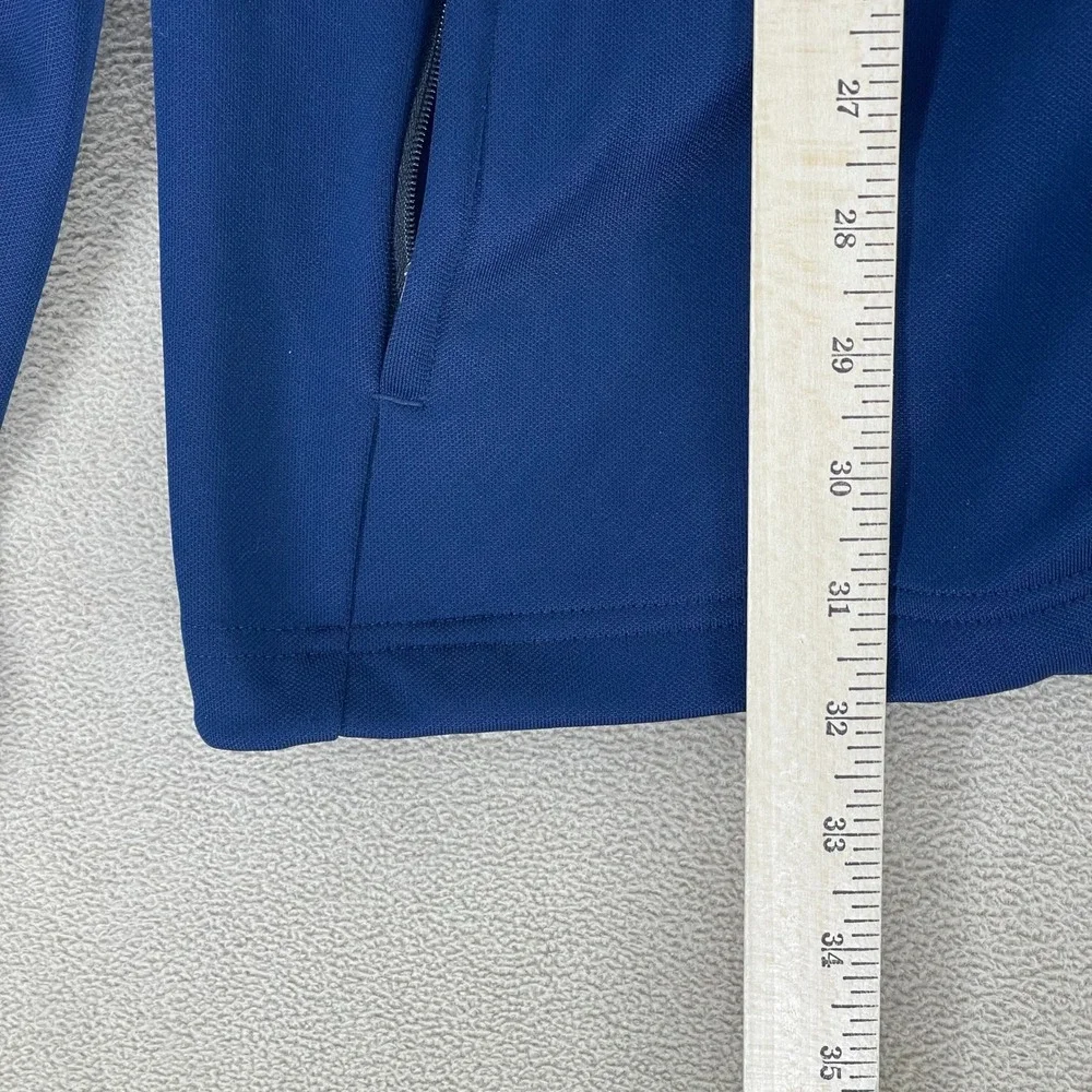 Adidas UC Irvine‎ Volleyball Track Jacket Navy Yellow Climalite Mens LT